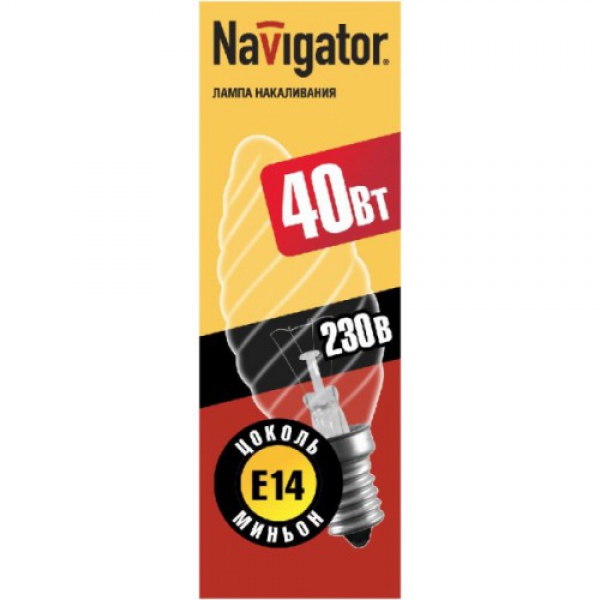 Лампа Navigator 94 332 NI-TC-40-230-E14-CL