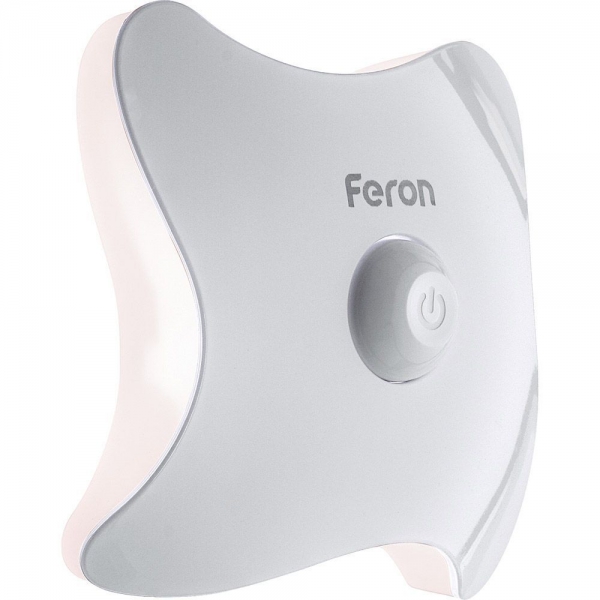 Feron FN2020 ночник на магните 8LED , 3*ААА battery 93*93*38мм, 41192