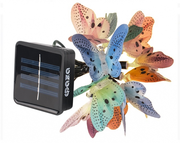 Светильник ФАZА SLR-G02 бабочки Солнечный