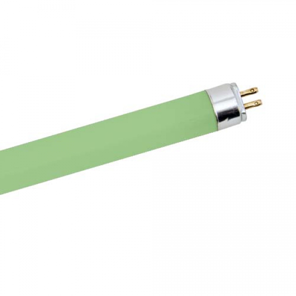 Лампа 21W T5 G5 - зеленая EST14 люминесцентная двухцокольная