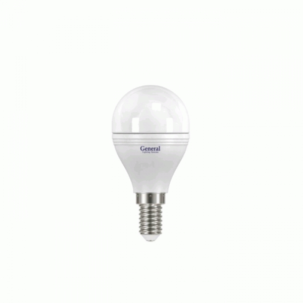 Лампа светодиодная GLDEN-G45-7-230-E14-6500