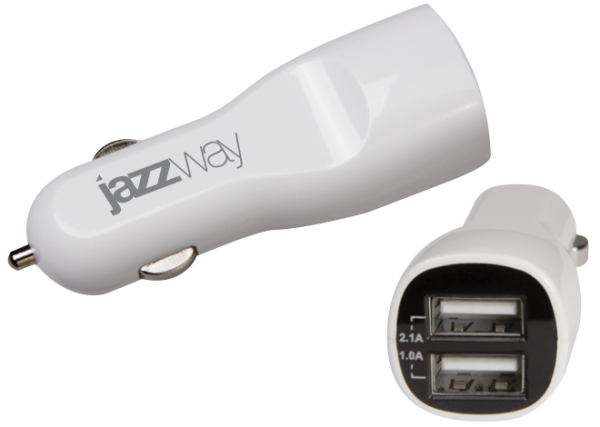 Jazzway USB-3100 Миниатюрное автомобильное портативное зарядное уст-во подключ к USB-разъёму