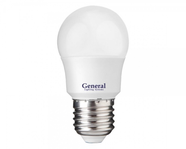 Лампа светодиодная GLDEN-G45F-10-230-E27-6500