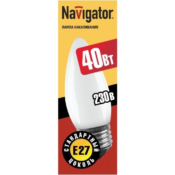 Лампа Navigator 94 326 NI-B-40-230-E27-FR