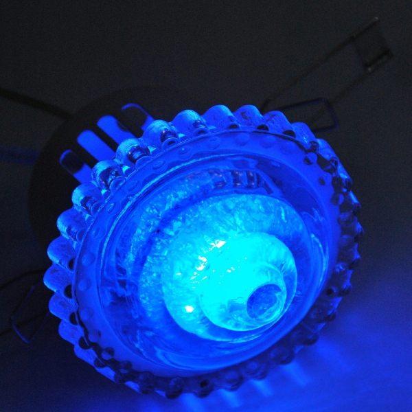 LED-BT-15 230V MR16-12LED голубой